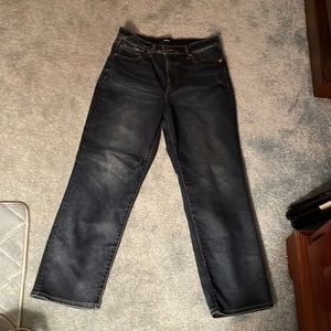 Express jeans Straight ankle size 10 regular